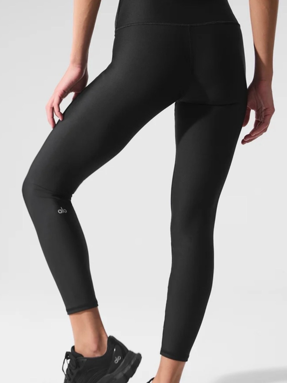 ALO Yoga Sculpt High-Waist Black Leggings